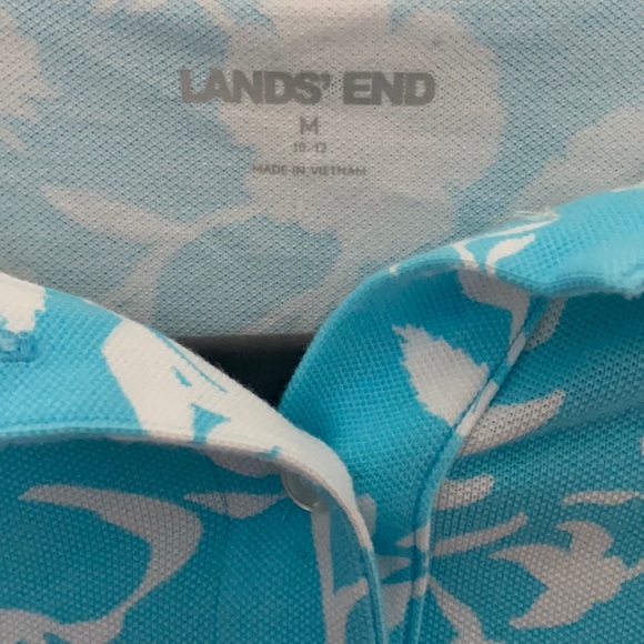 Land's End Short Sleeve Supima Polo Short - Picture 4 of 6